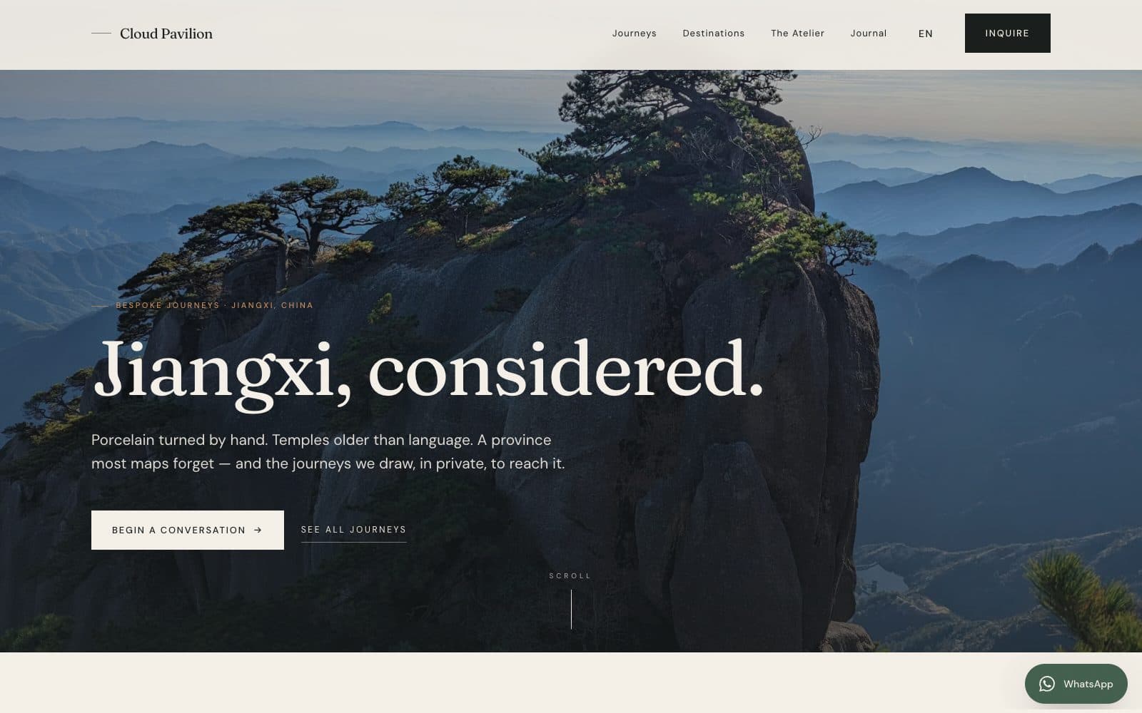 Cloud Pavilion — screenshot